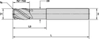 PINNFRÄS 10MM L3:30 R1 CYL