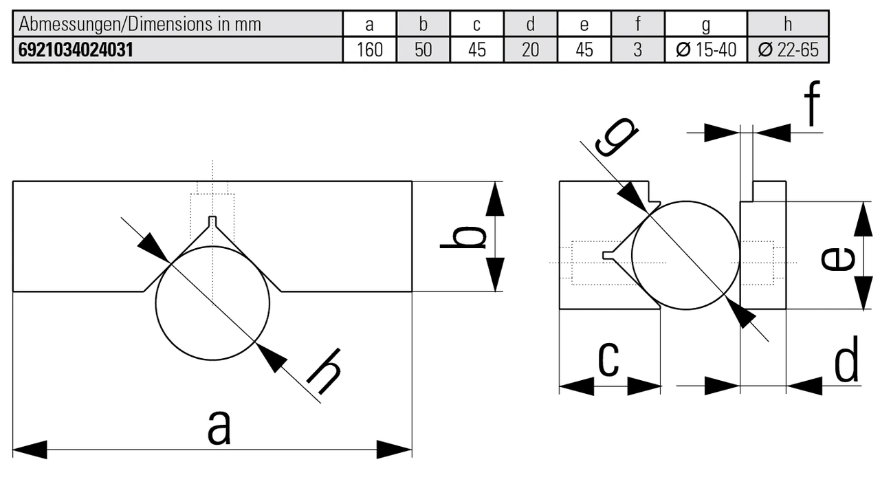Prismatic jaws (set)