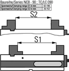 Master jaw adapter movable