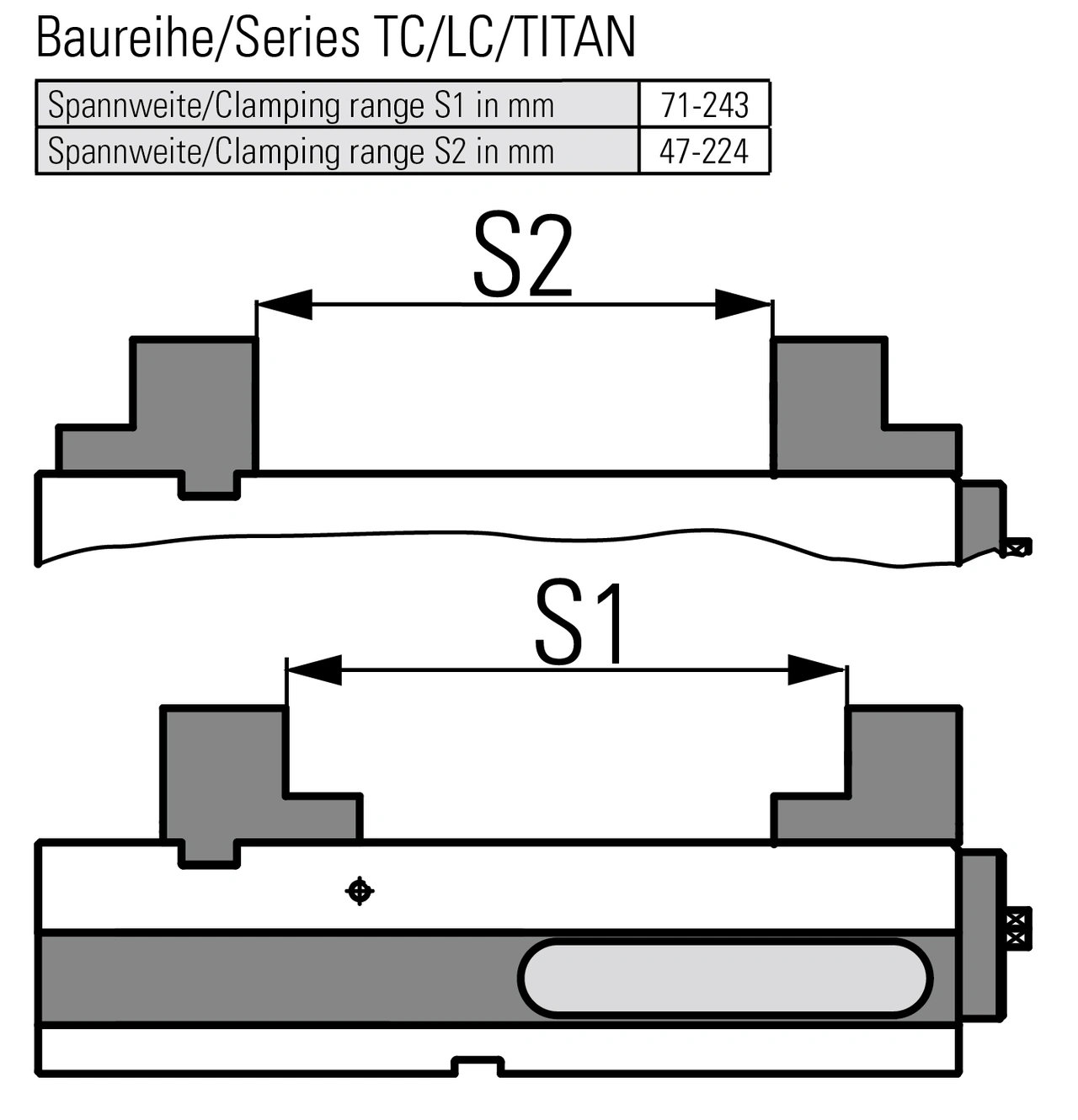 Master jaw adapter movable
