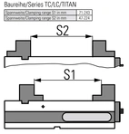 Master jaw adapter movable