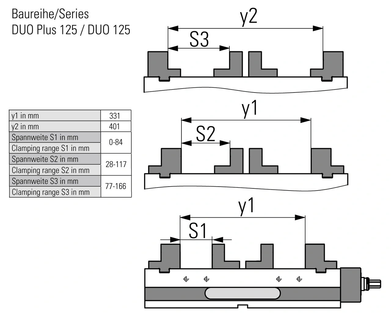 Master jaw adapters fixed