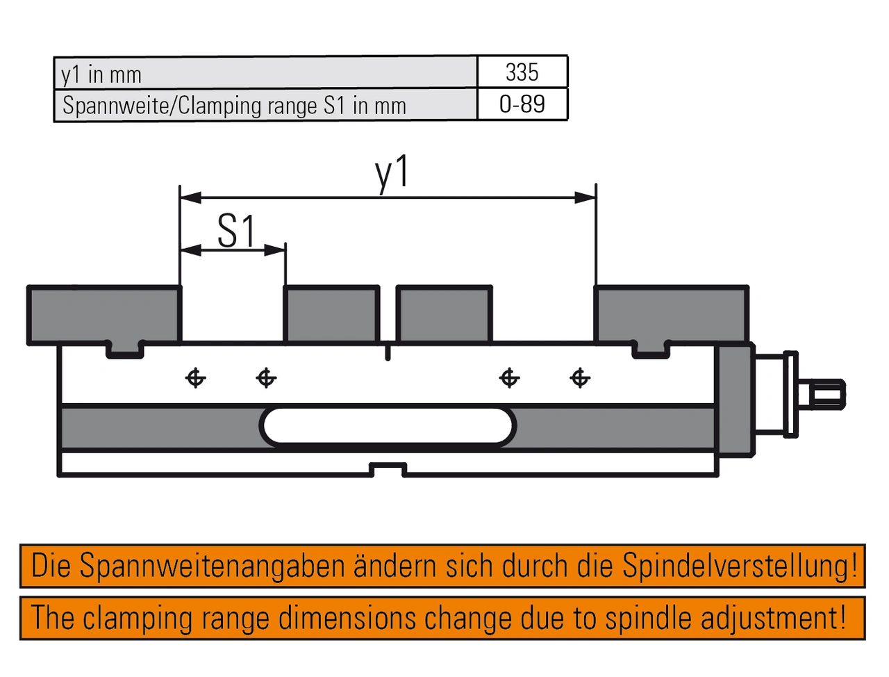 Support jaw for universal gripper set fixed