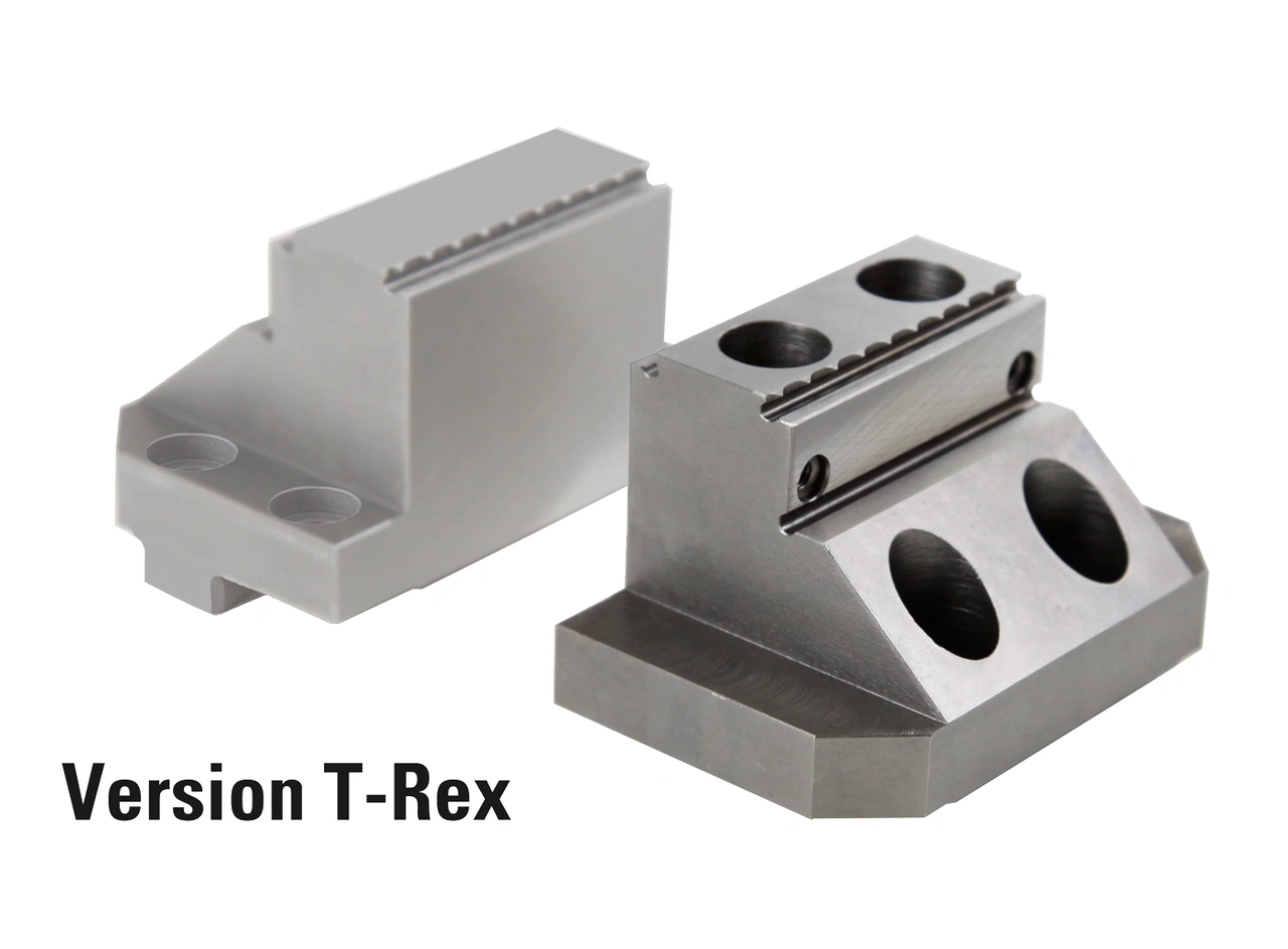 Jaw 64 mm, moveable with integrated gripper row