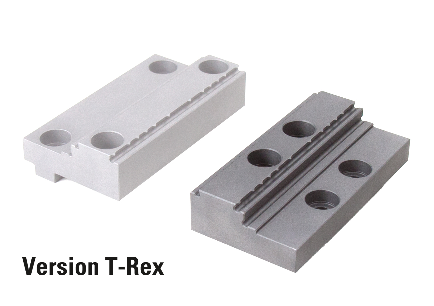 Gripper jaw movable with integrated gripper row