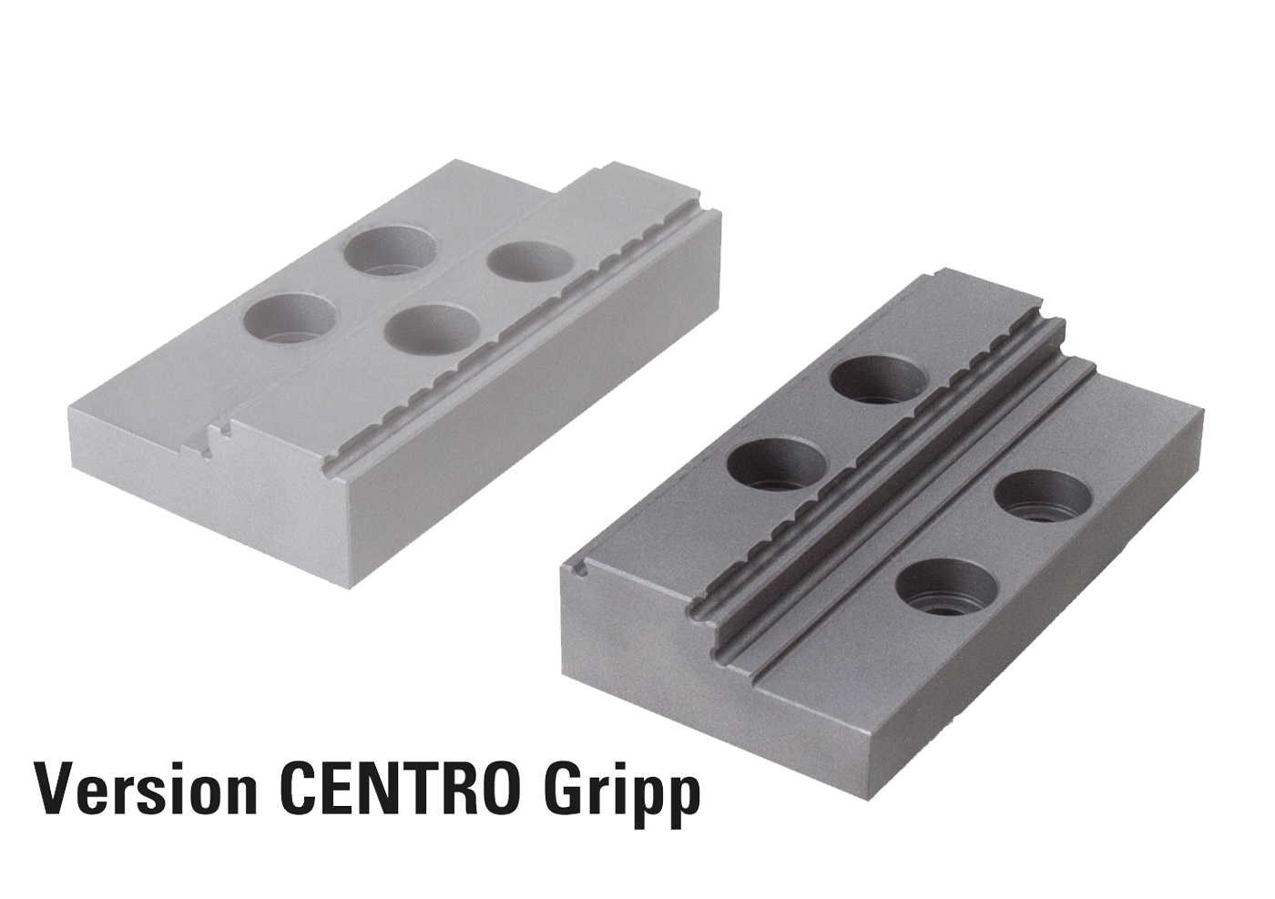 Gripper jaw movable with integrated gripper row