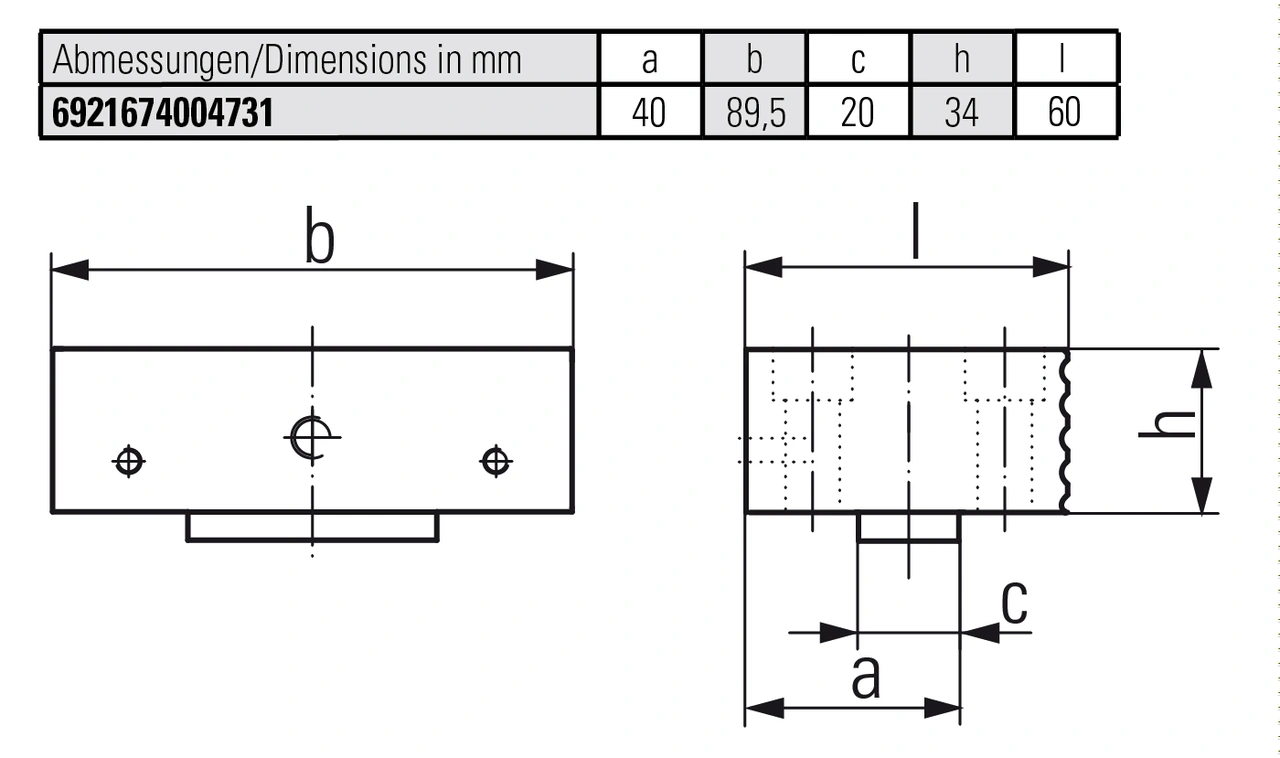 Hard basic jaw movable