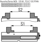 Master jaw adapter fixed