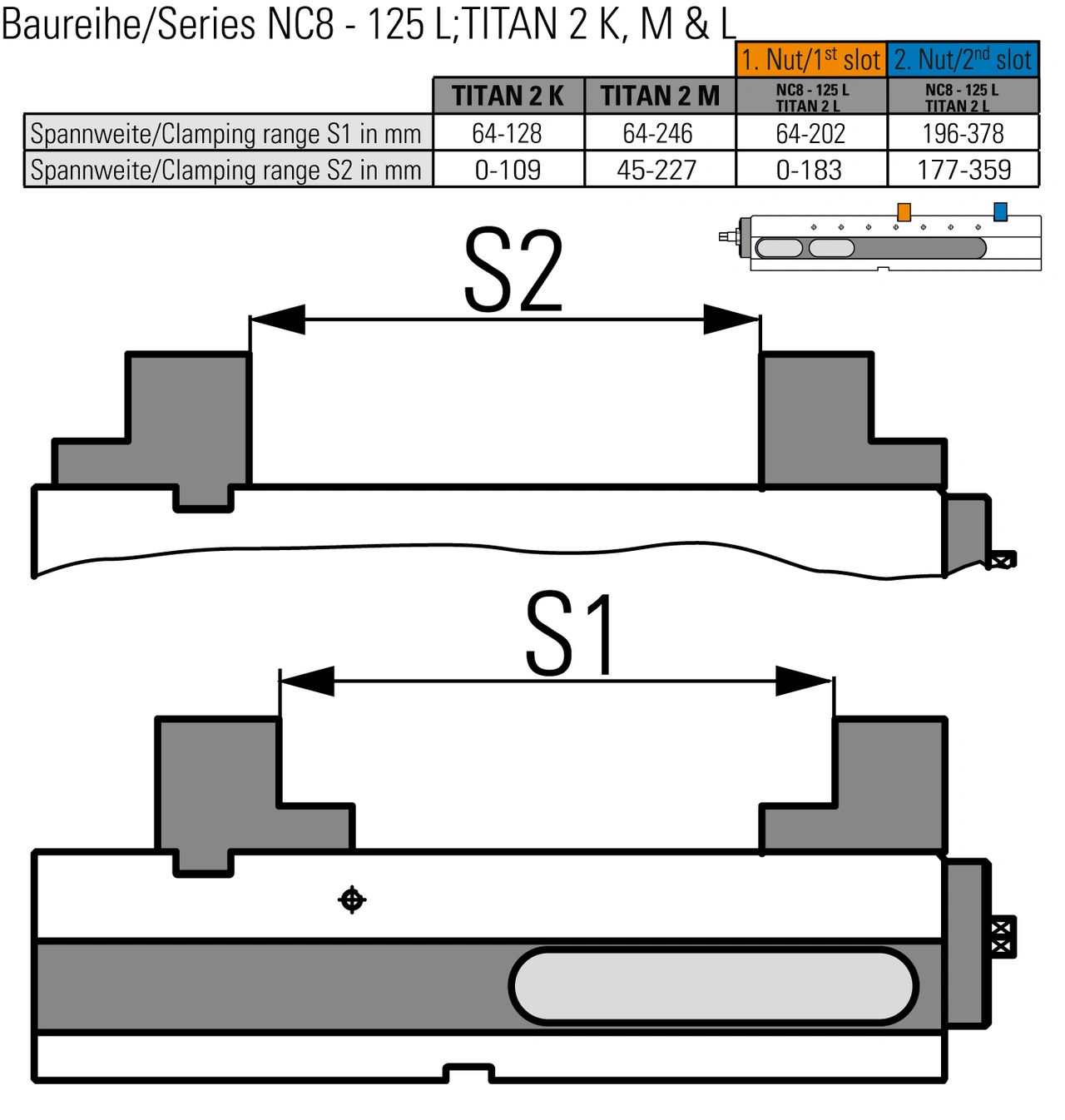 Master jaw adapter fixed