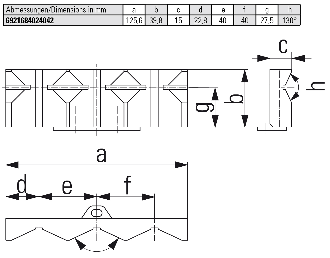 Prismatic jaws (pair)