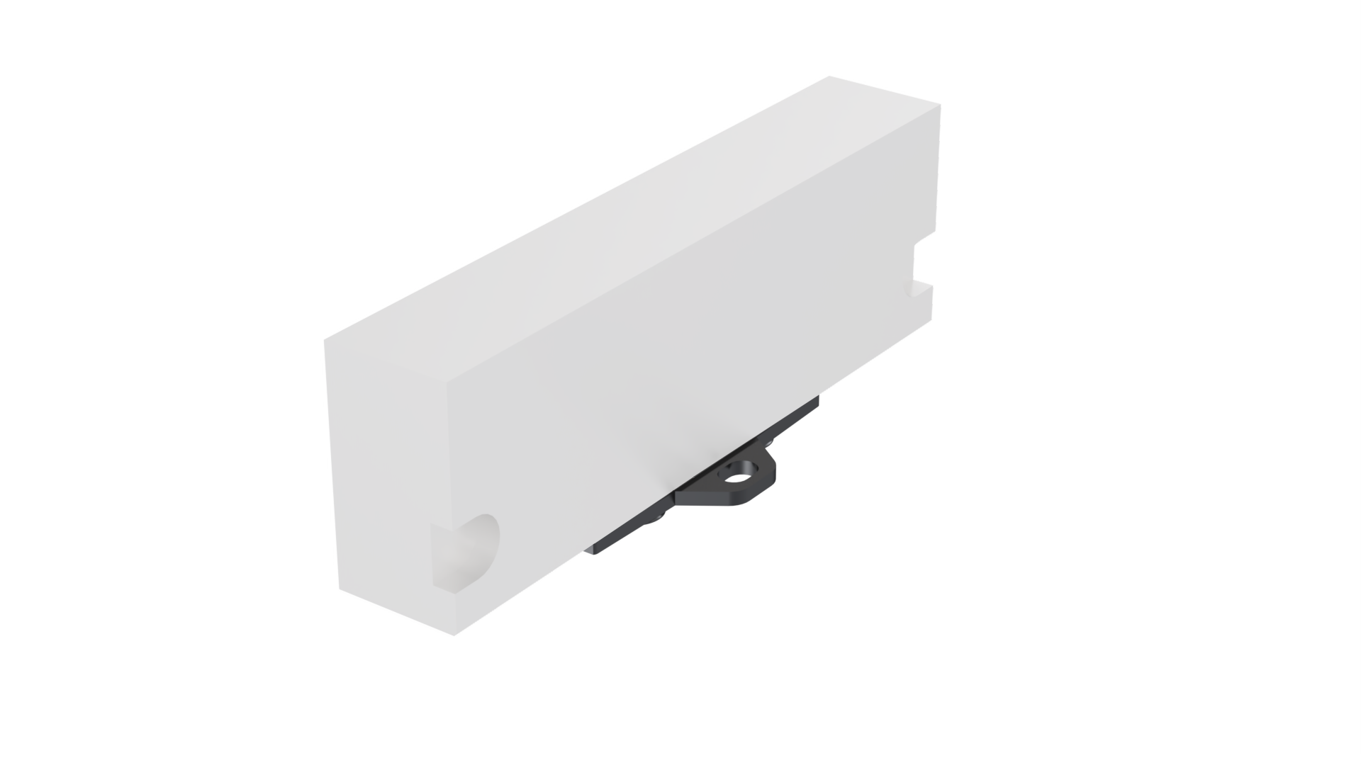 Stopper plate 60 mm for fixed jaw with Click system