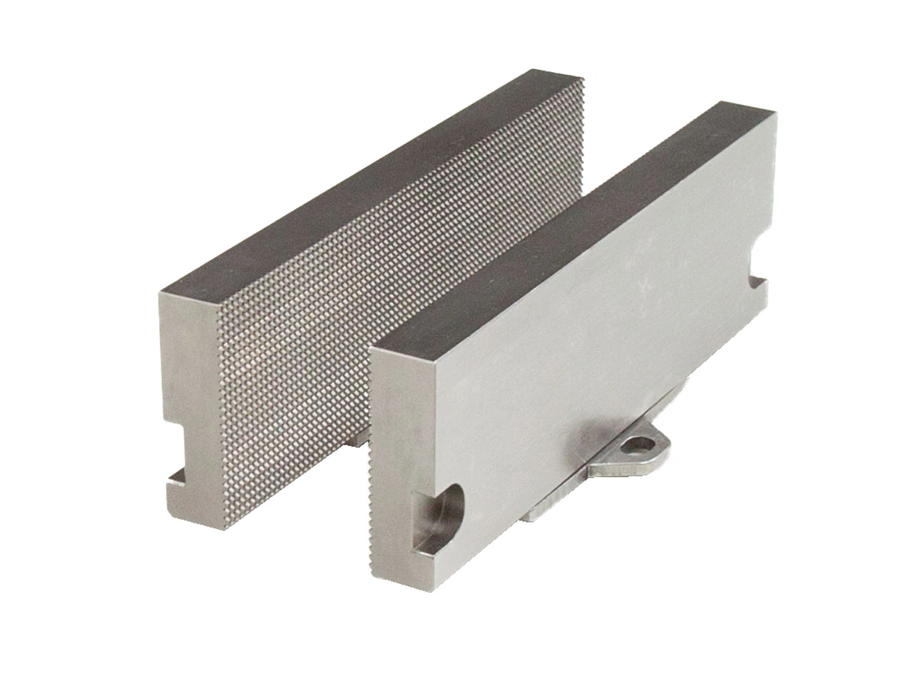 Click jaw with cross grooving (pair)