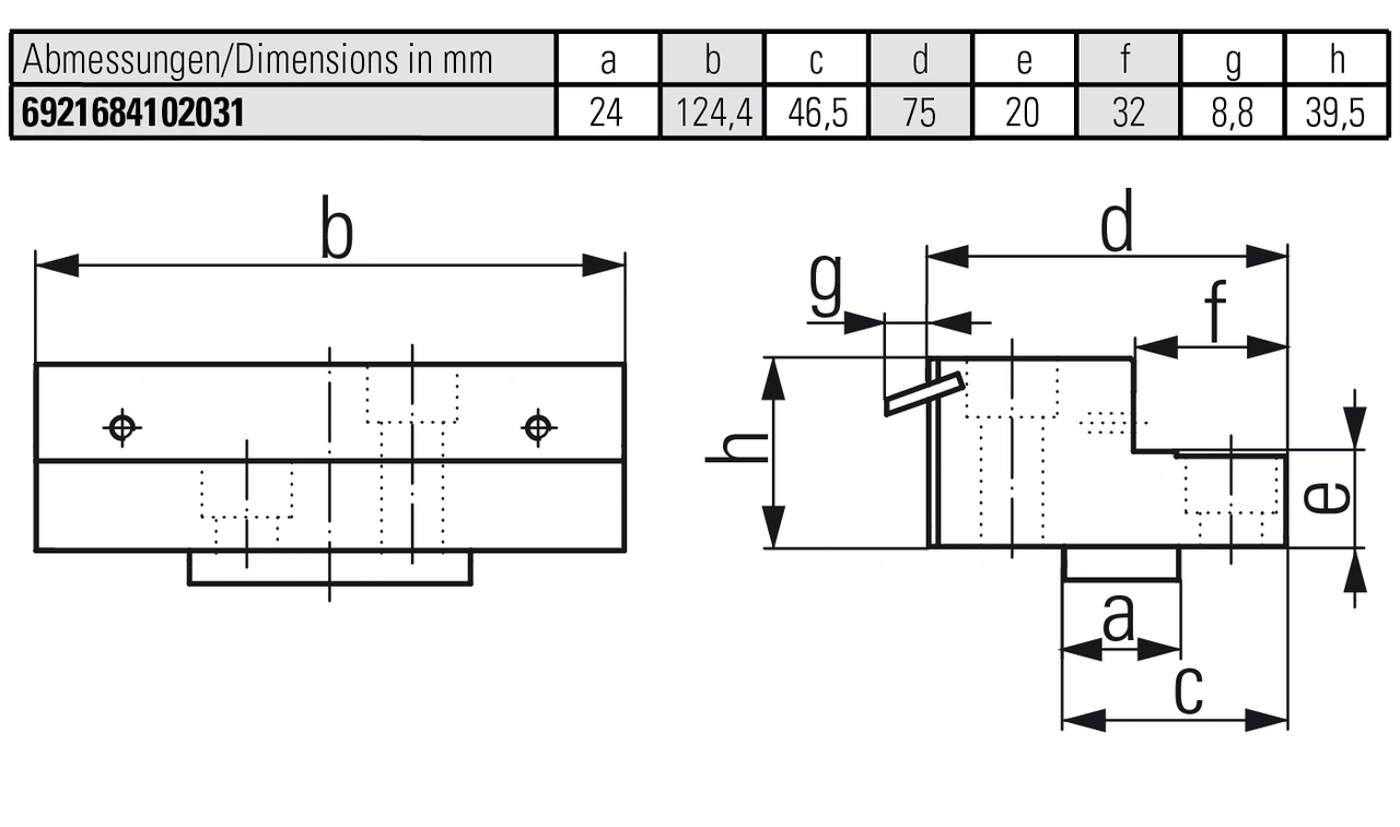 Pull-down jaw movable