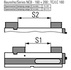 Hard basic jaw fixed