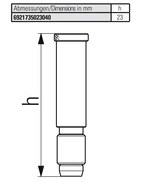 Pull-down set case, low