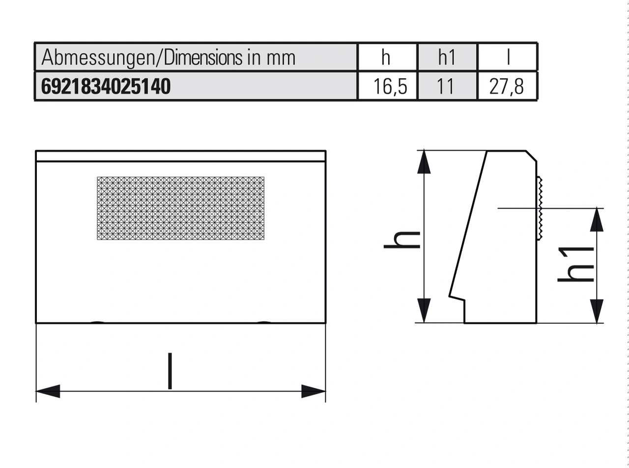 Pull-down set case, low