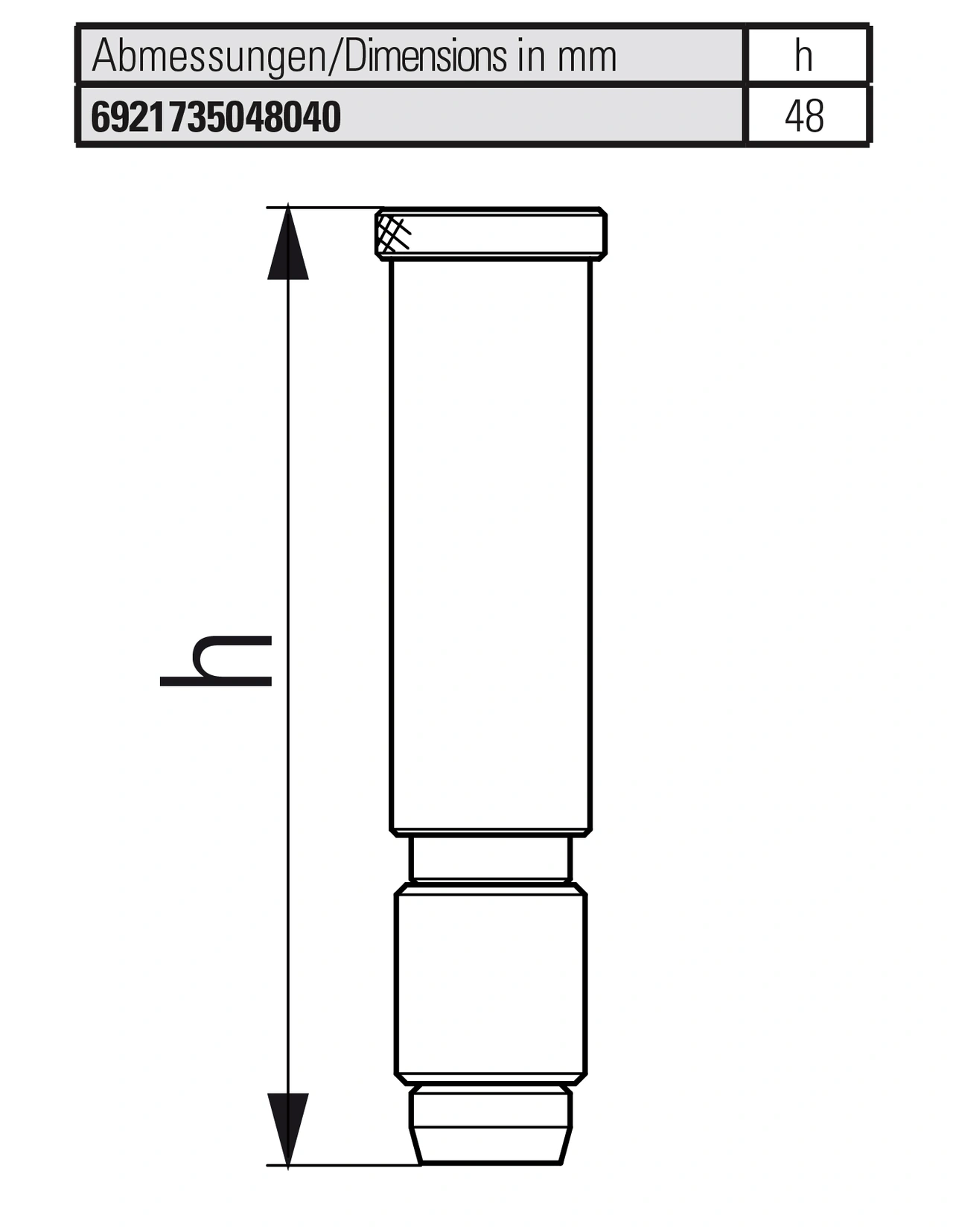 Pull-down set case, high