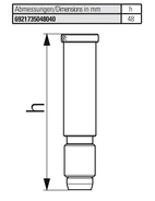 Pull-down set case, high