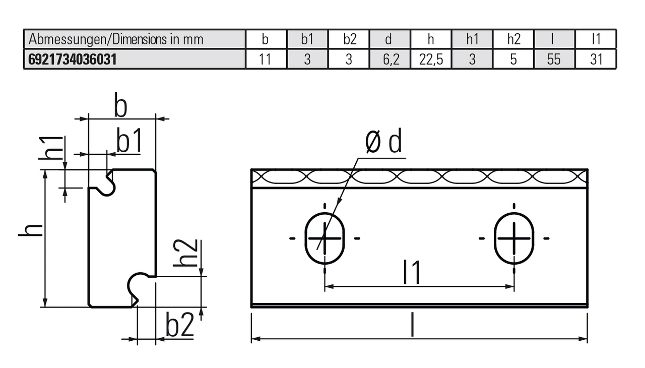 Gripp-strip reversible
