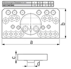 Support jaw movable, pivot