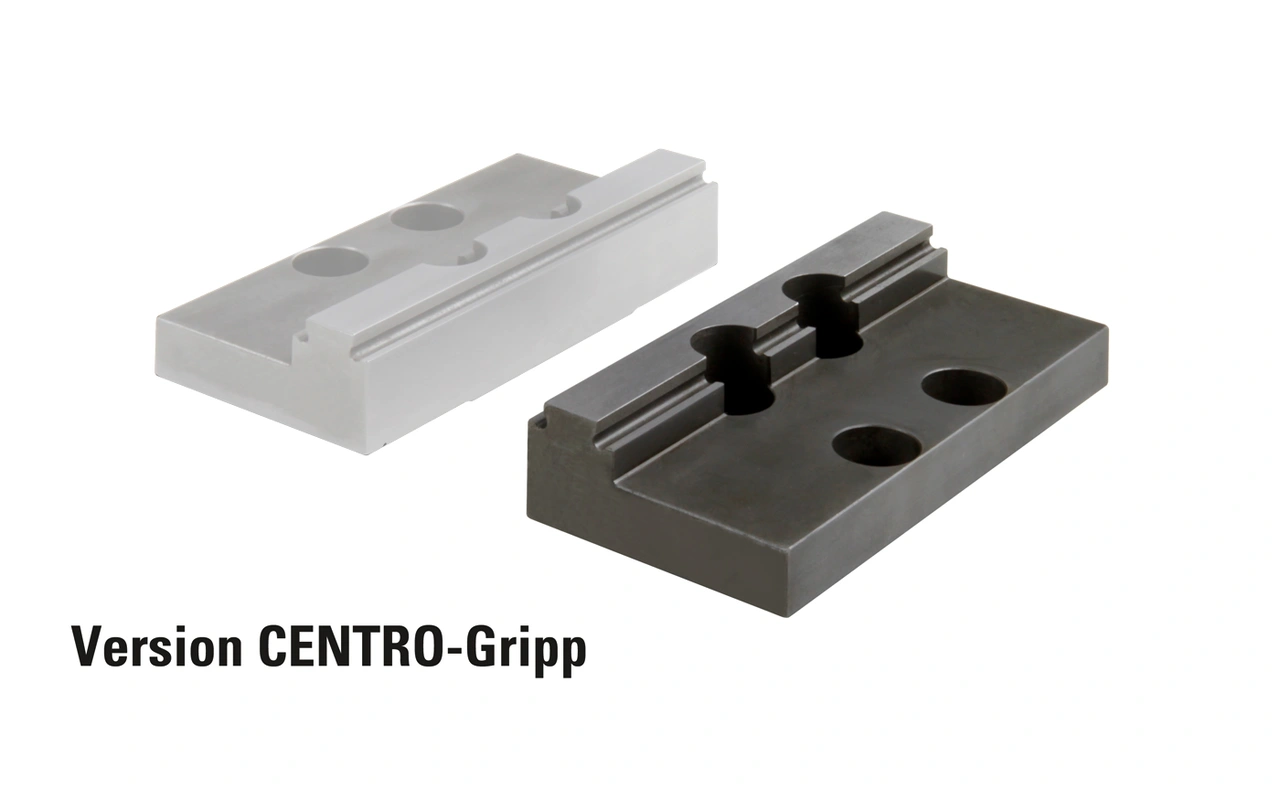 Step jaw movable, carbide - coated