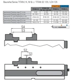 Step jaw fixed for gripper studs