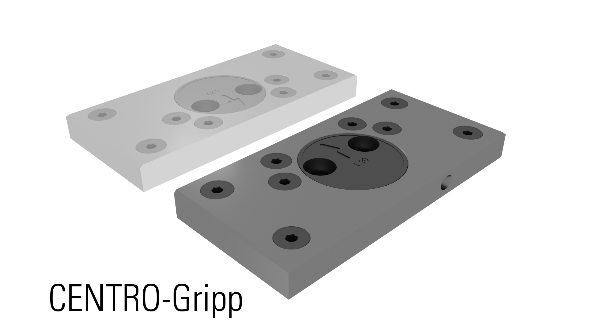 Support jaw for gripper studs movable, pivot