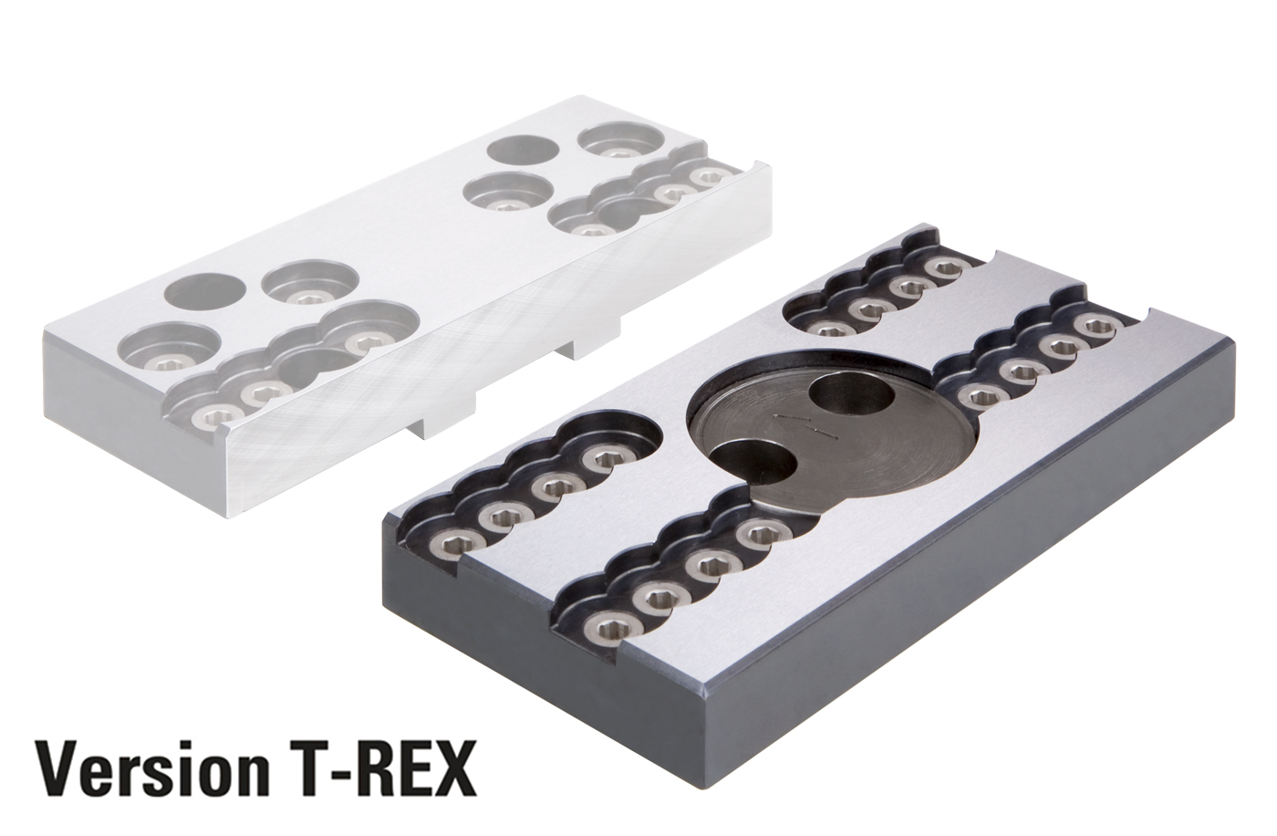 Support jaw for universal gripper set movable, pivot