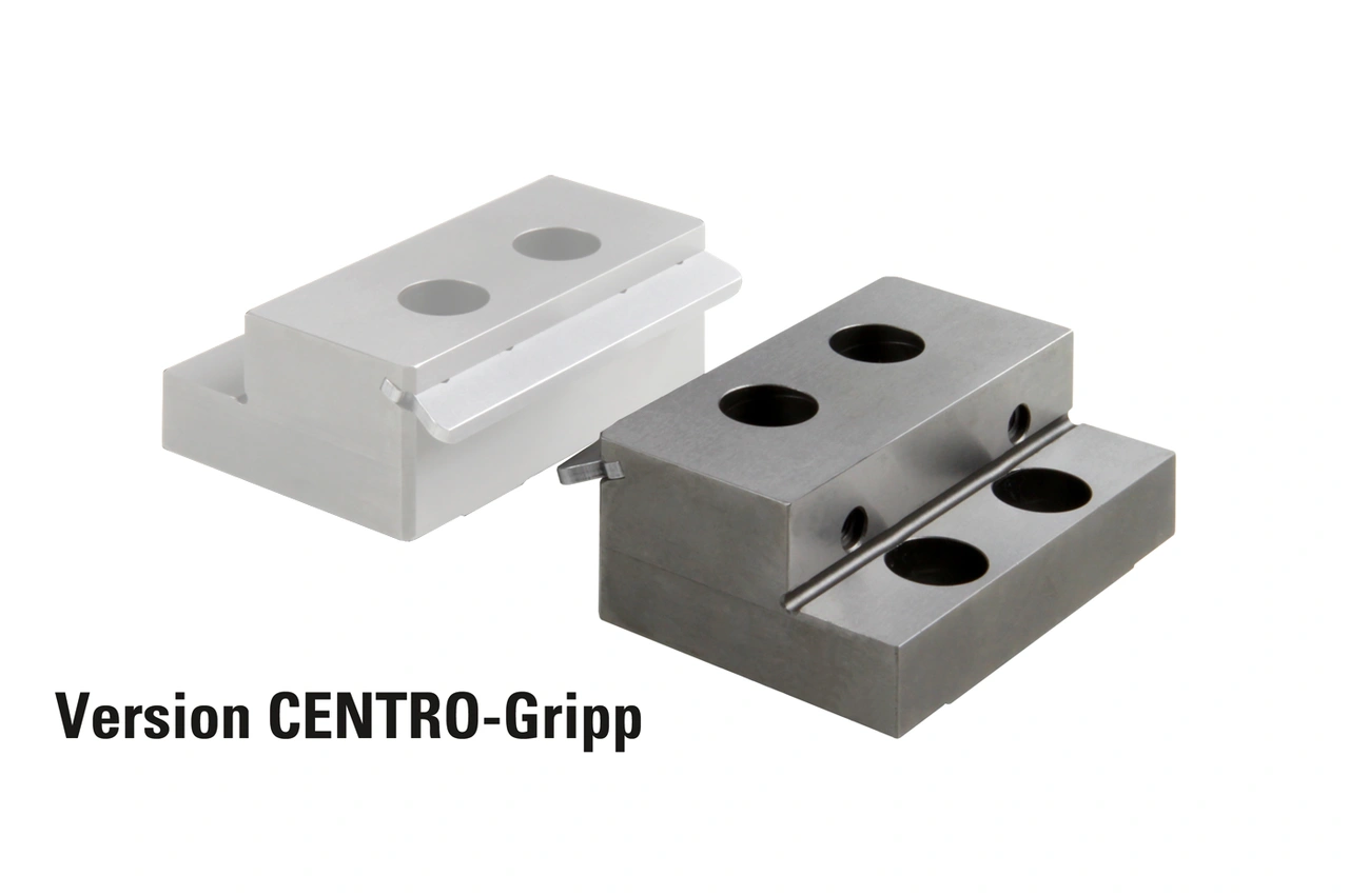 Universal pull-down jaw movable