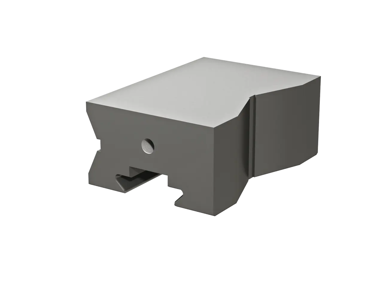 Prismatic jaw 70 mm mobile