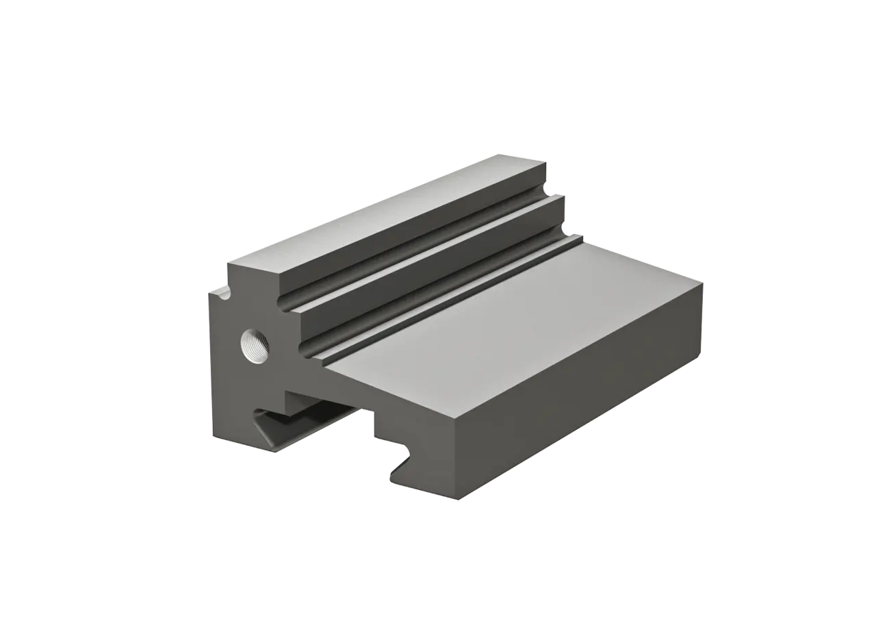 Step jaw 70 mm, carbide coated mobile