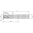 PINNFRÄS 25MM L3:75MM WD