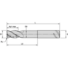 PINNFRÄS 25MM L3:75MM SAFE-LOCK
