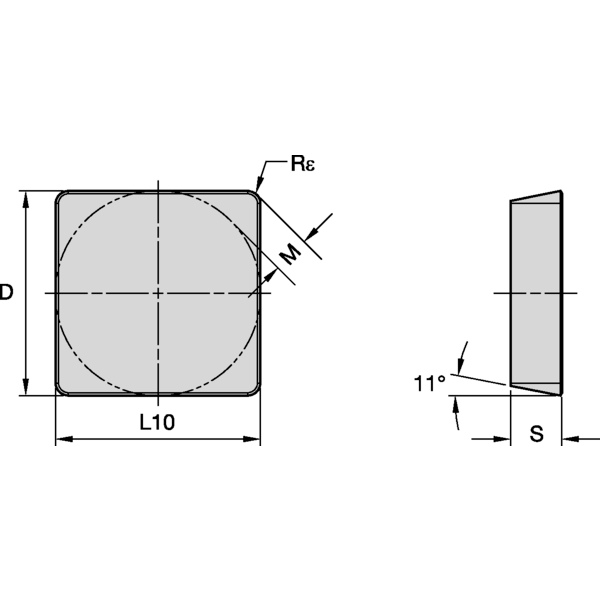 Kendex™ • SPGN Insert • Positive