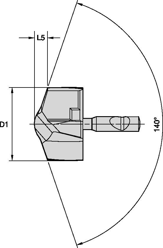 TDMX INSERT PK D=20.40MM
