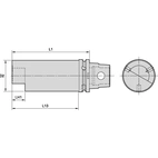 KM63XMZ GAGE BAR Ø50 X 200MM