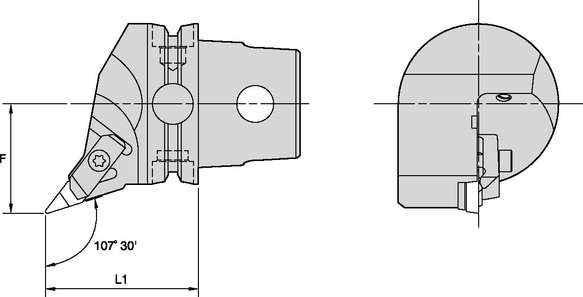 NVH 107.5° Metric CU UT