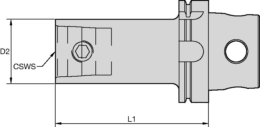 KM4X63 TO KM2520 REDUCER (75MM)