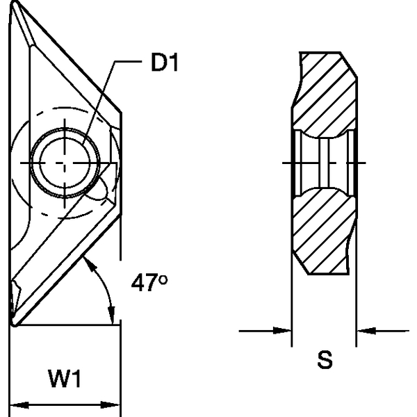 TOPSTEP VG CHAMFERING INSERT