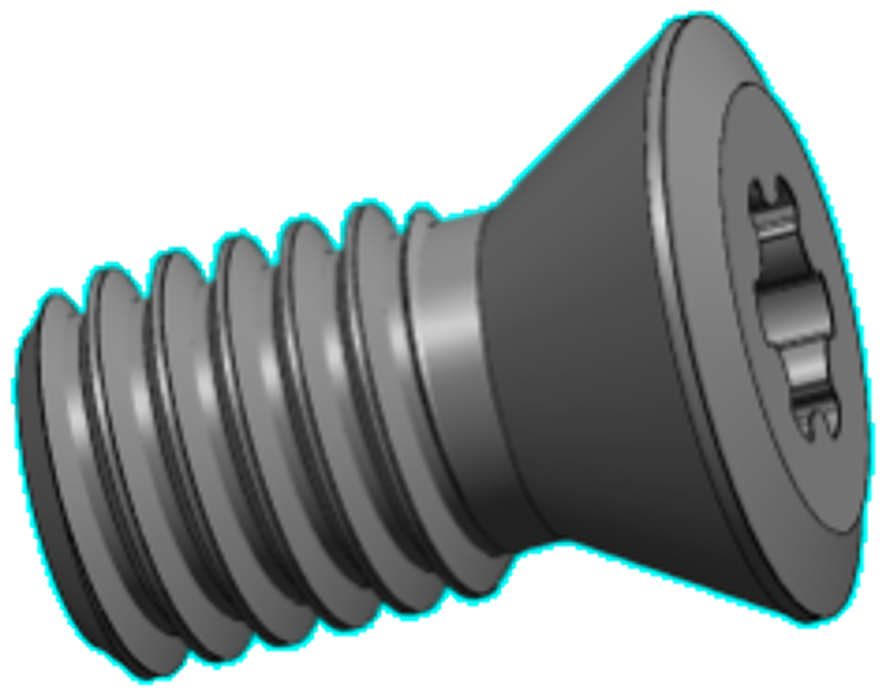 INSERT SCR M4.5-0.75 x 9 IP15