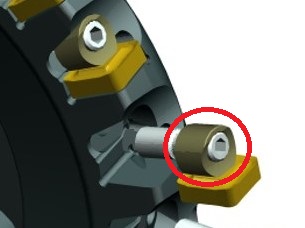 CLAMPING WEDGE D=10 M6-LH (K-9776)