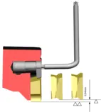 SHELL MILL 70° D100 Z8