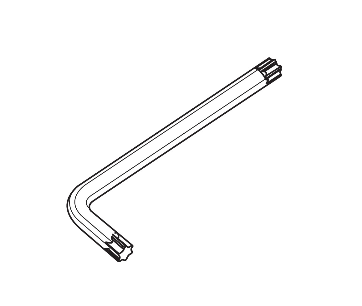 L-TYPE WRENCH K15IP TORX PLUS