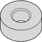NEGATIVE INSERT GEO FLAT TOP