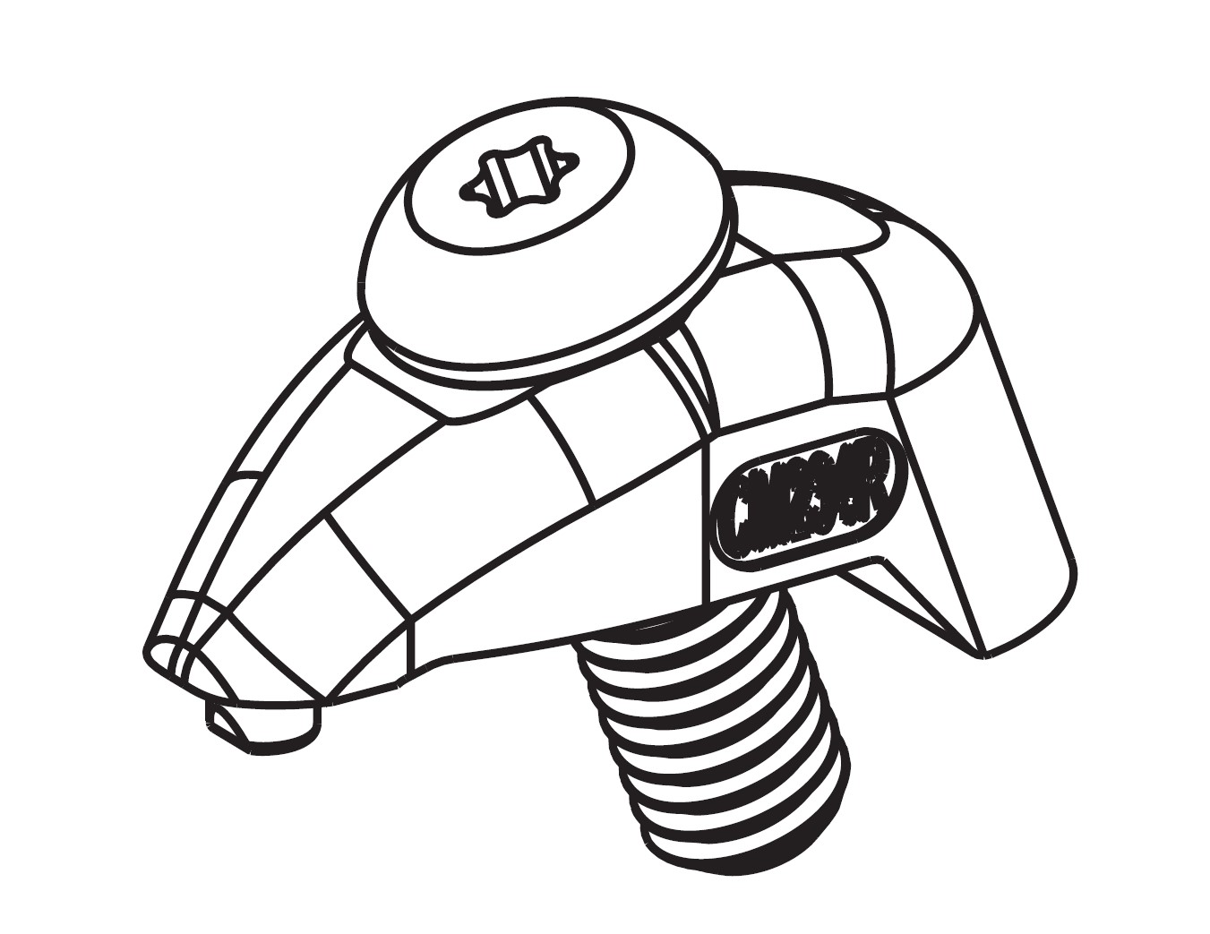 SINGLE SCREW CLAMP HARDWARE CM234R