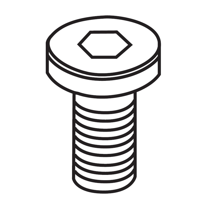 BTN HD CAP SCR M5-0.8 x 11