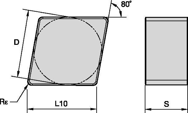 NEGATIVE TURNING CERAMIC INSE~
