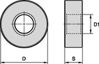 NEGATIVE TURNING CERAMIC INSE~