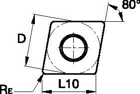 ANSI/ISO Turning Insert CN..