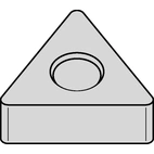 NEGATIVE INSERT GEO FLAT TOP
